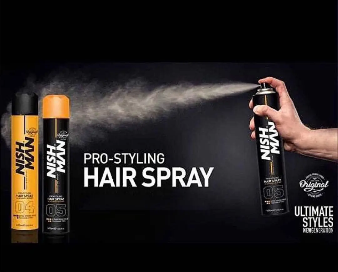 Nishman Hair Spray 04 Extra Strong Hold 400ml