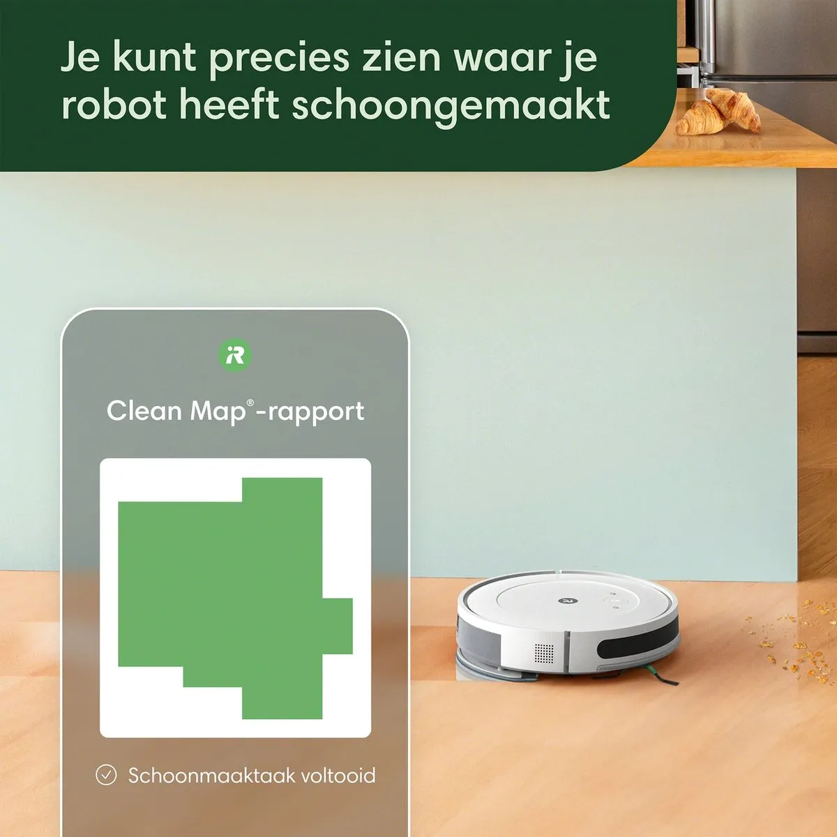 iRobot Roomba Combo Essential Y0112 Robotstofzuiger met Dweilfunctie - Wit - afbeelding 4 van 6