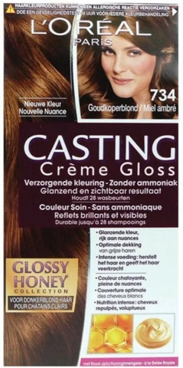 L'Oréal Paris Casting Crème Gloss 734 Goudkoperblond
