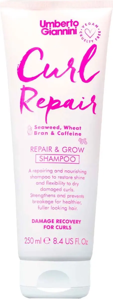 Umberto Giannini Curl Repair & Grow Shampoo 250ml