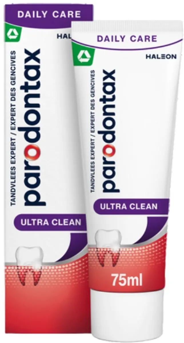 Parodontax Tandpasta Ultra Clean 75ml - 5 Stuks