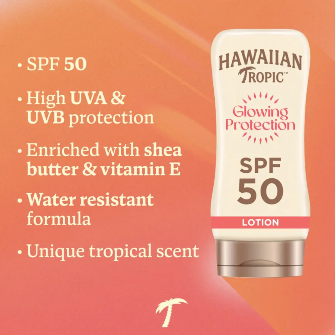 Hawaiian Tropic Glowing Protection Lotion SPF 50 - 170ml