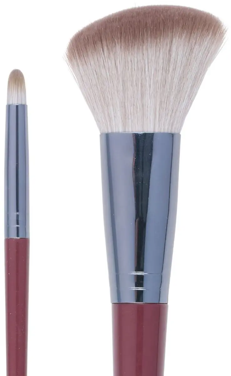 Mexx Make Up Kwasten Set - 5-delig - Bruin