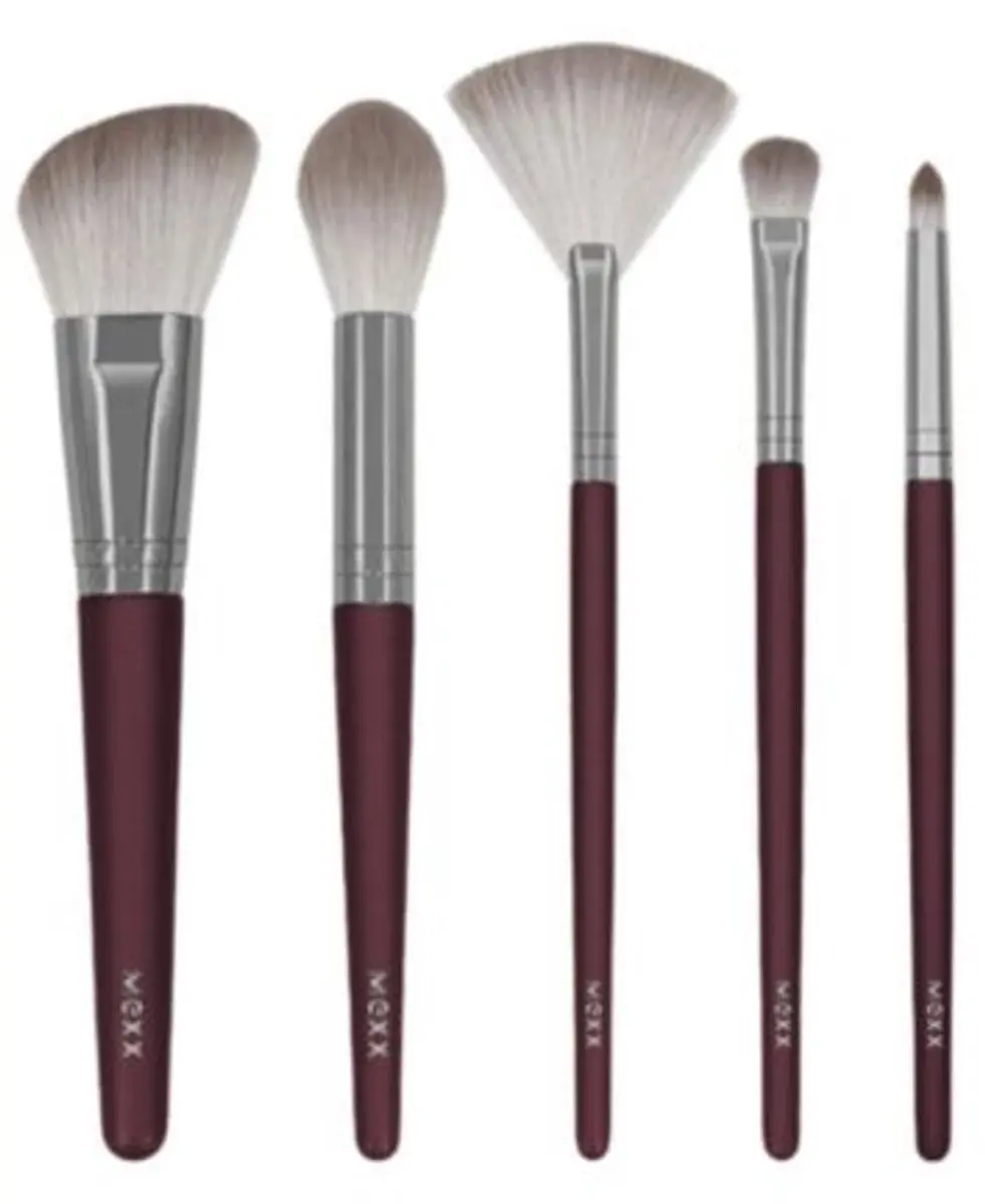 Mexx Make Up Kwasten Set - 5-delig - Bruin - afbeelding 6 van 6
