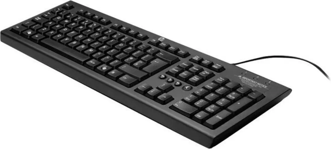 HP WZ972AA Klassiek Toetsenbord - Zwart