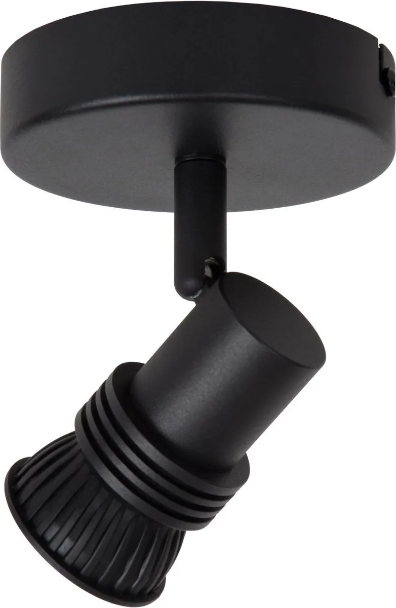 Lucide KIANTI Plafondspot Ø10cm - 1xGU10 - Zwart