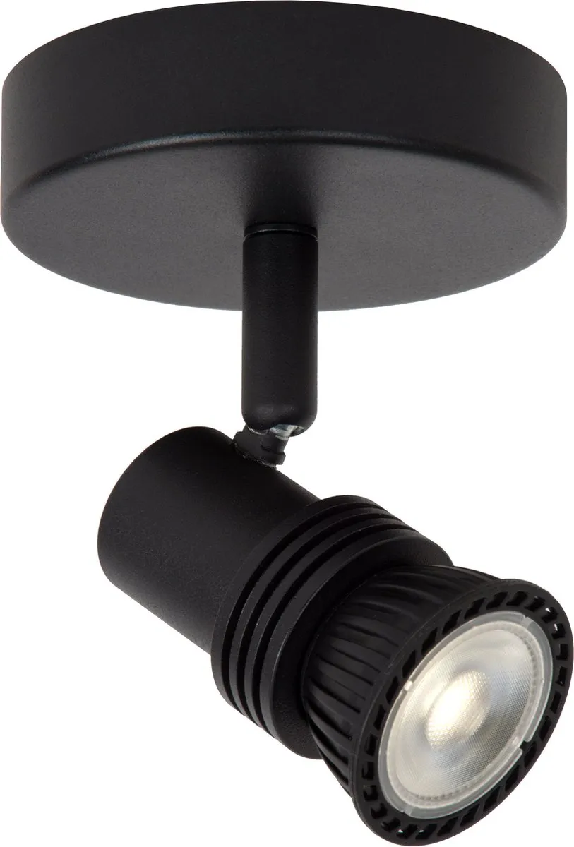 Lucide KIANTI Plafondspot Ø10cm - 1xGU10 - Zwart