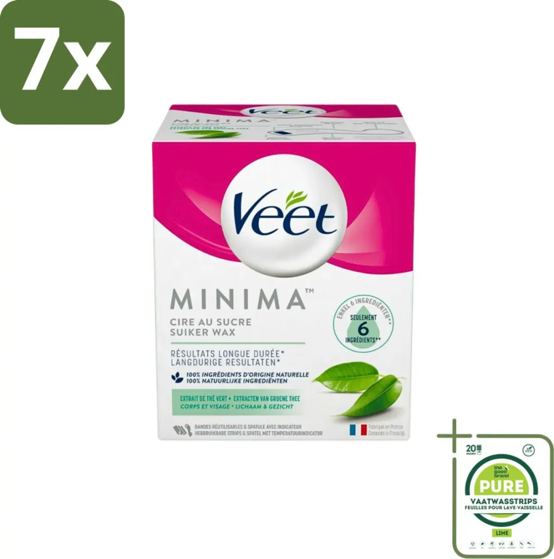 Veet Warme Wax Minima Groene Thee