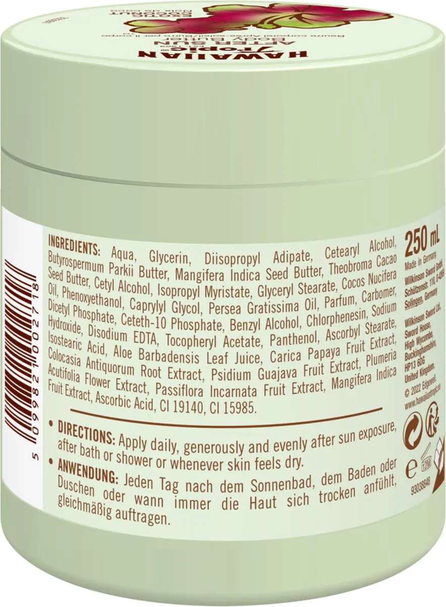 Hawaiian Tropic Aftersun Body Butter - 2x250ml