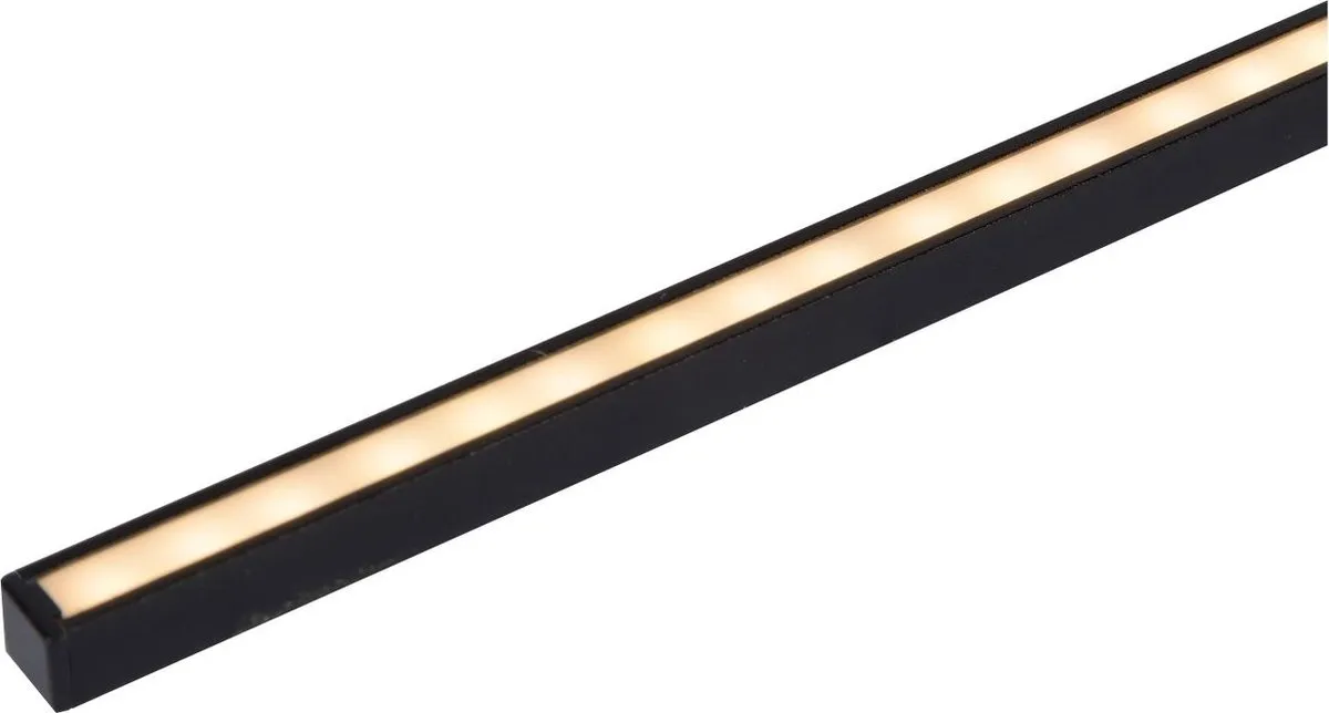 Lucide MIZAR Wandlamp Badkamer LED 6W IP44 - Zwart
