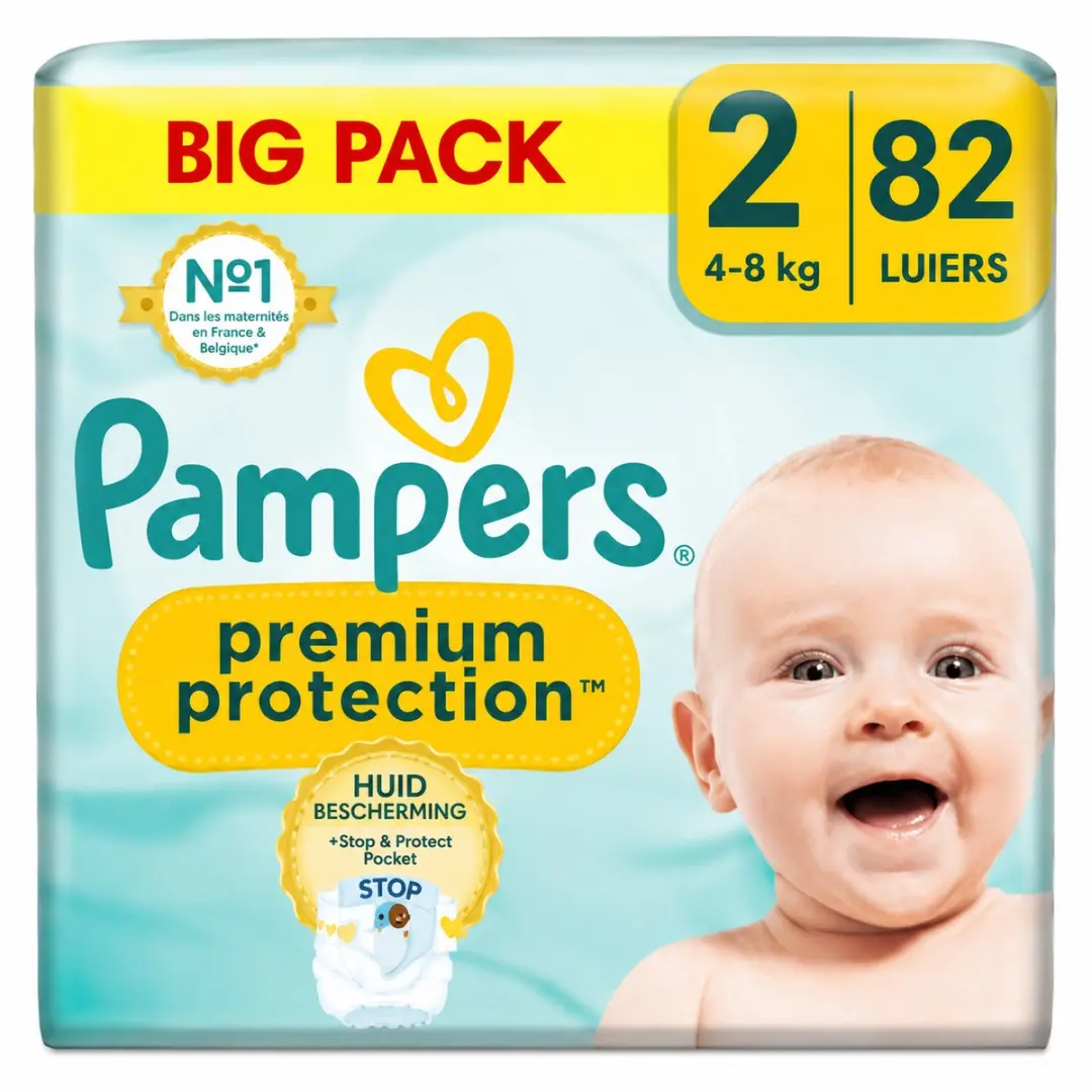 Pampers Premium Protection Maat 2 Luiers 4-8kg