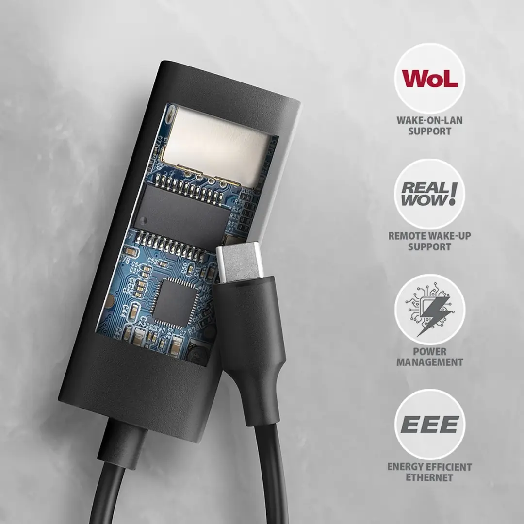 Axagon ADE-ARC Netwerkadapter USB-C 1 Gbit/s - Gigabit-LAN