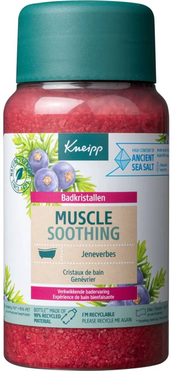 Kneipp Muscle Soothing Jeneverbes Badkristallen