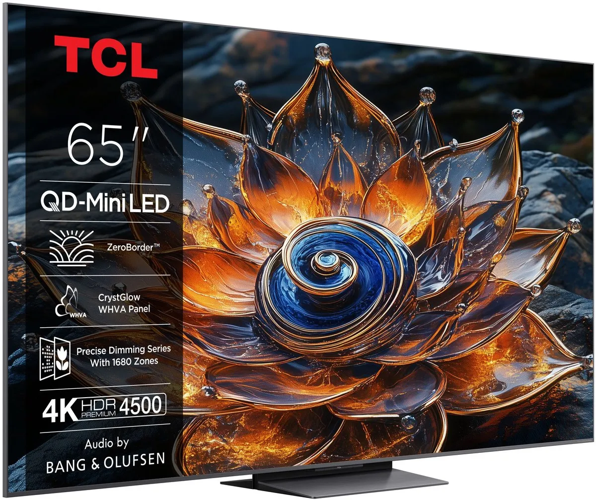 TCL 65Q8C 65 inch 4K MiniLED TV - Zwart