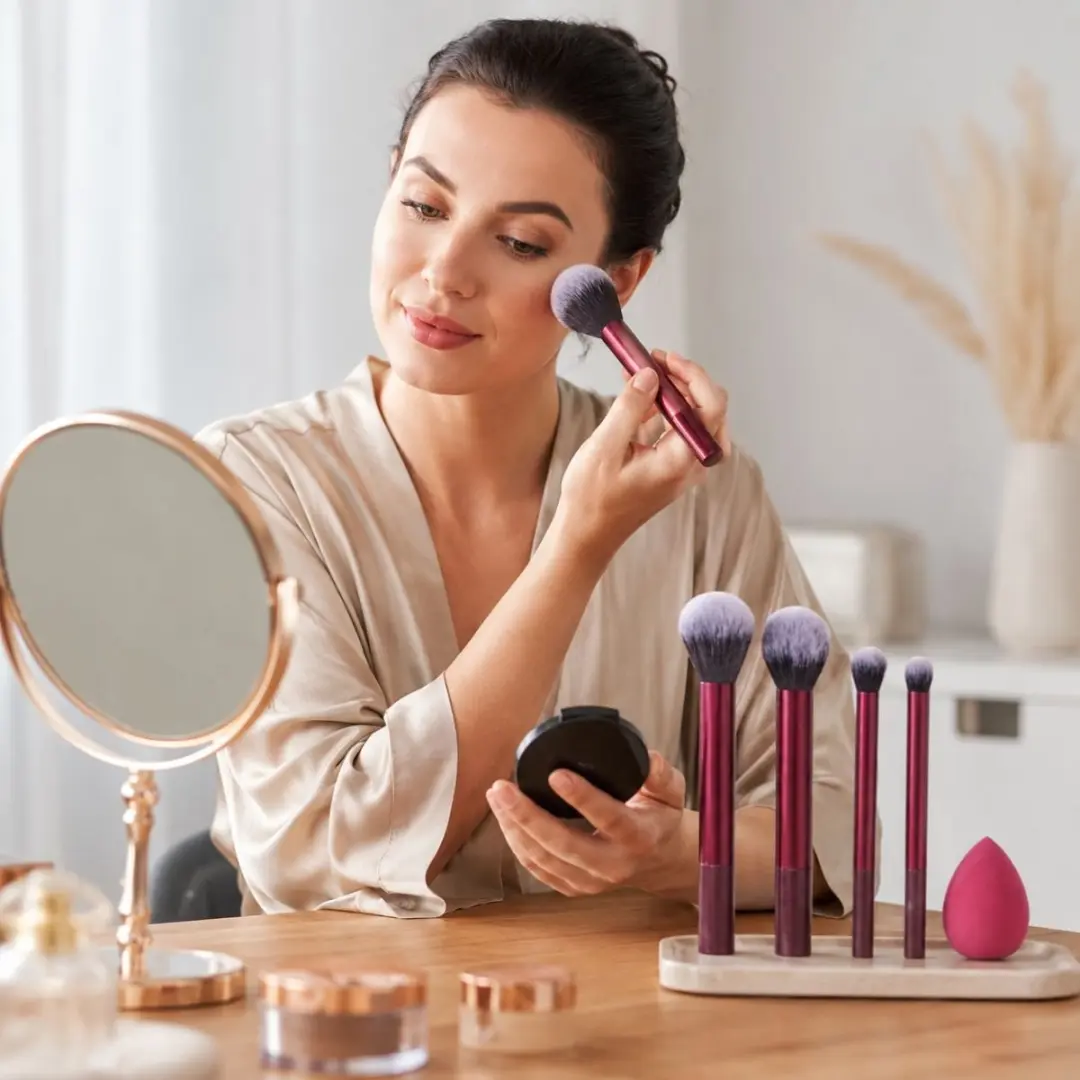 Mexx Make Up Kwasten Set 5-delig - Rood