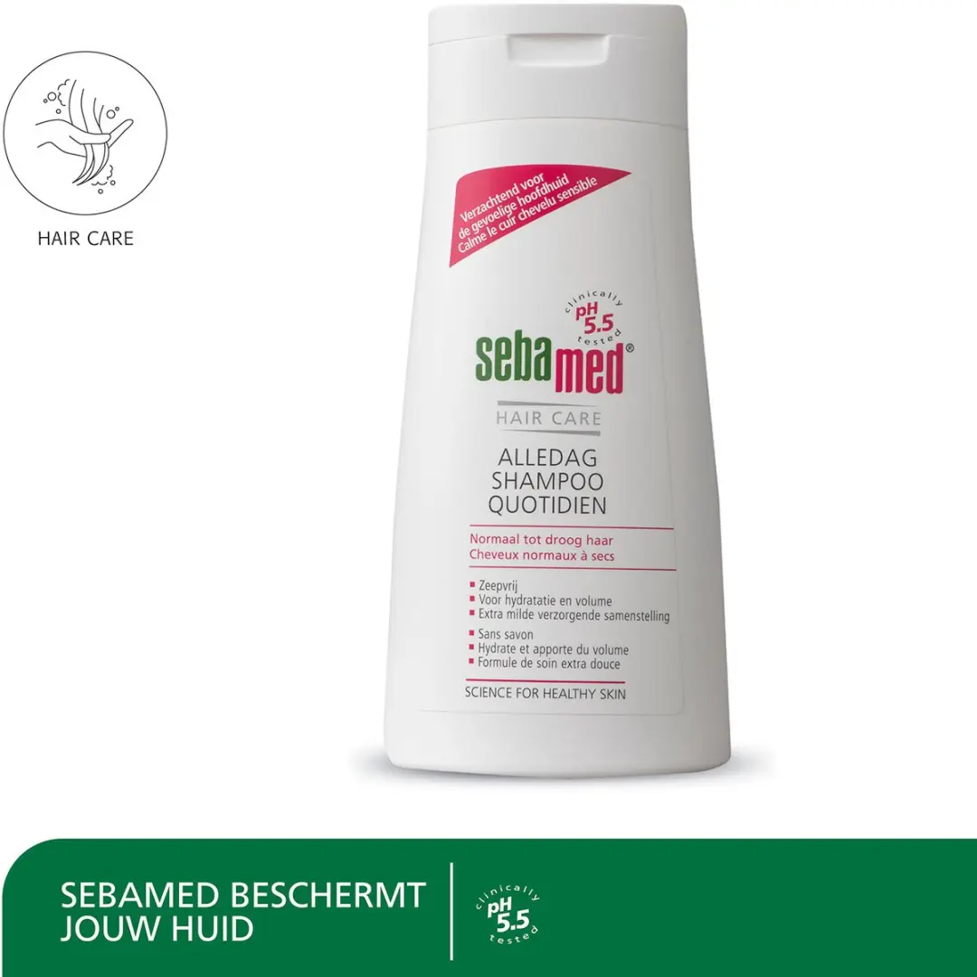 Sebamed Alledag Shampoo 200ml - 6 Stuks