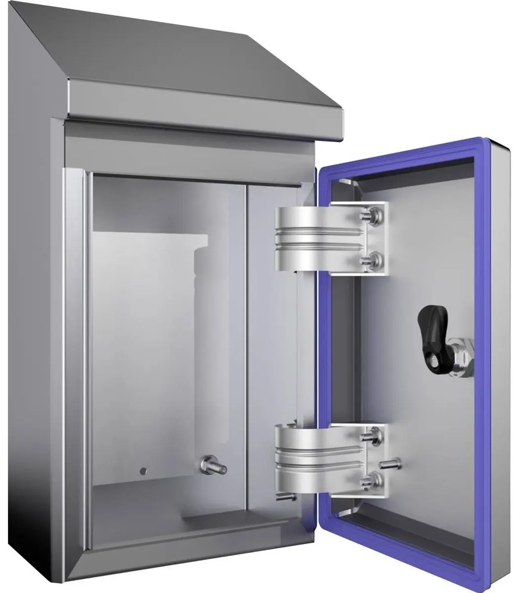 Rittal HD 1302.600 Schakelkast 220x437x155mm - RVS