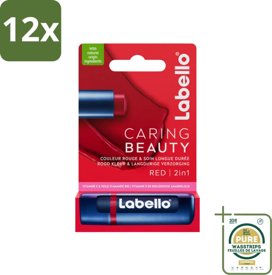 Labello Caring Beauty Red Lippenbalsem