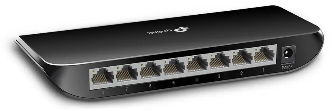 TP-Link TL-SG1008D 8-Poorts Gigabit Switch - Zwart
