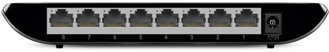 TP-Link TL-SG1008D 8-Poorts Gigabit Switch - Zwart