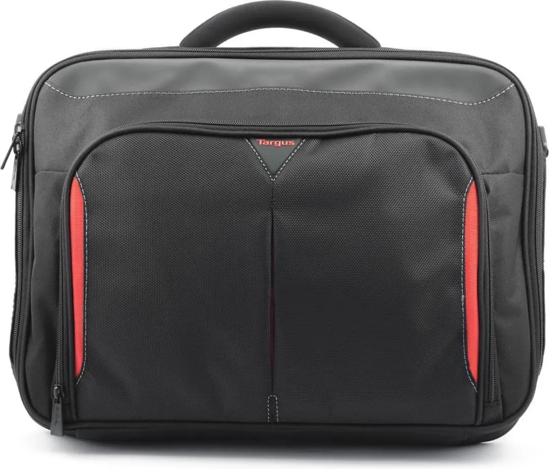 Targus Classic+ CN415EU Laptoptas 15-15,6" - Zwart/Rood