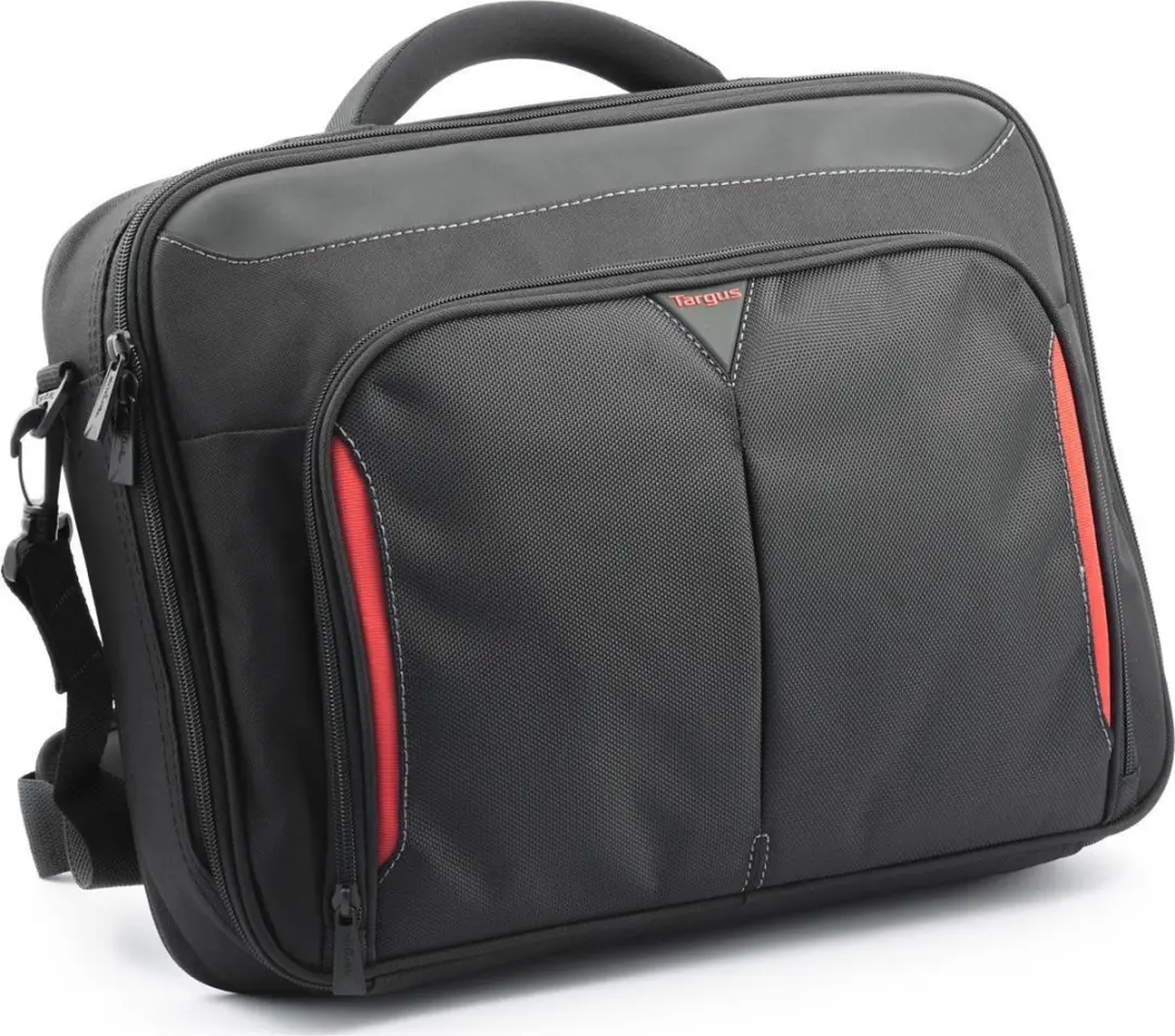 Targus Classic+ CN415EU Laptoptas 15-15,6" - Zwart/Rood