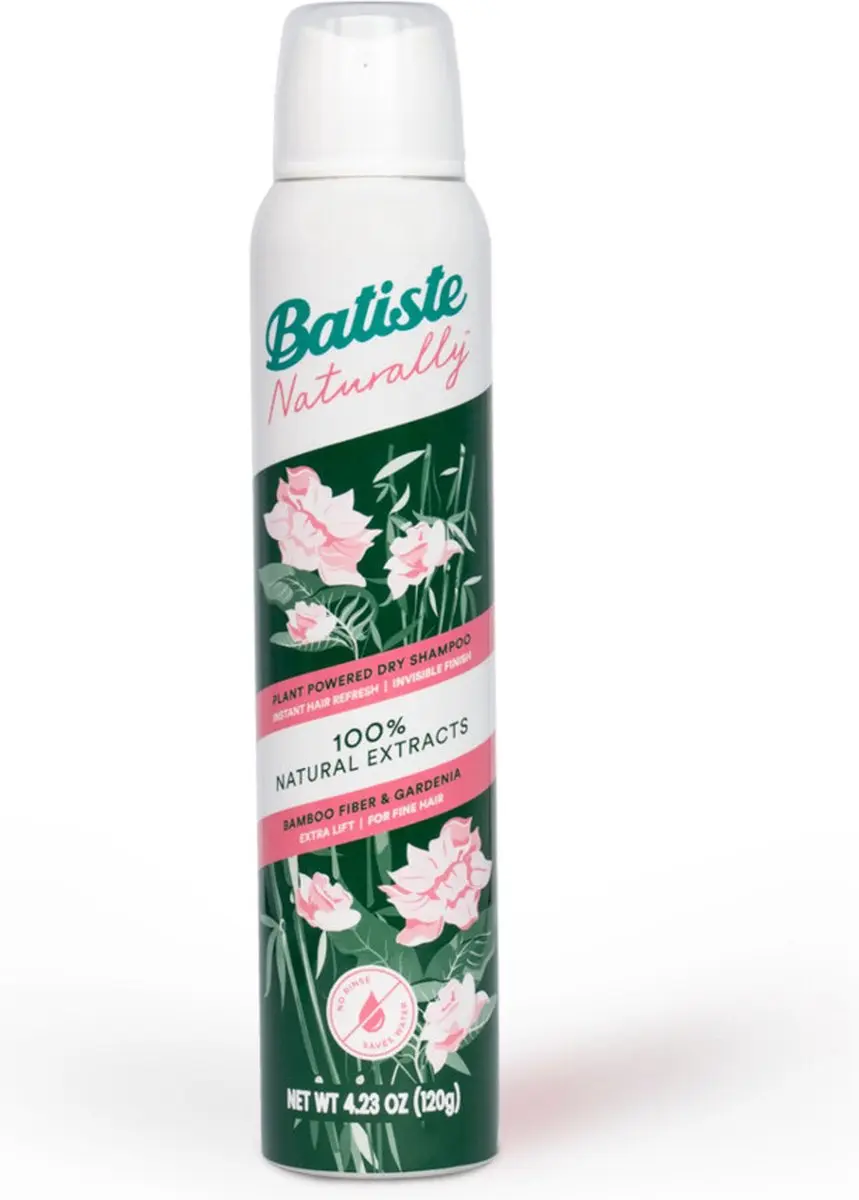 Batiste Naturally Droogshampoo Bamboe & Gardenia