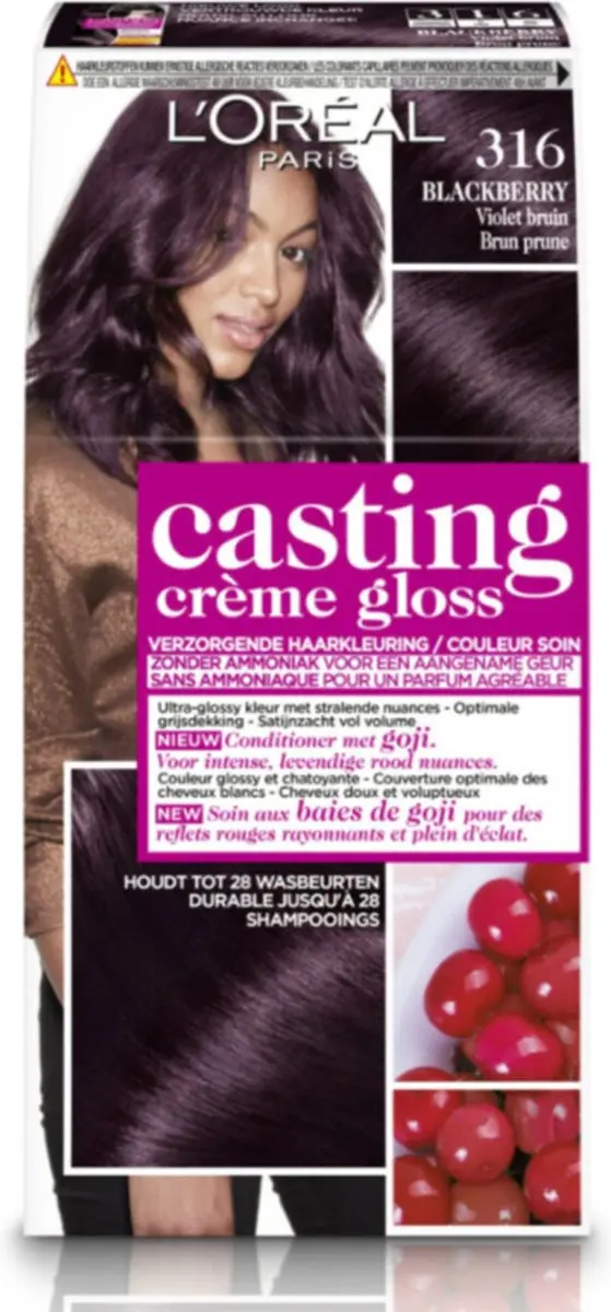 L'Oréal Paris Casting Crème Gloss 316 Violet Bruin Haarverf