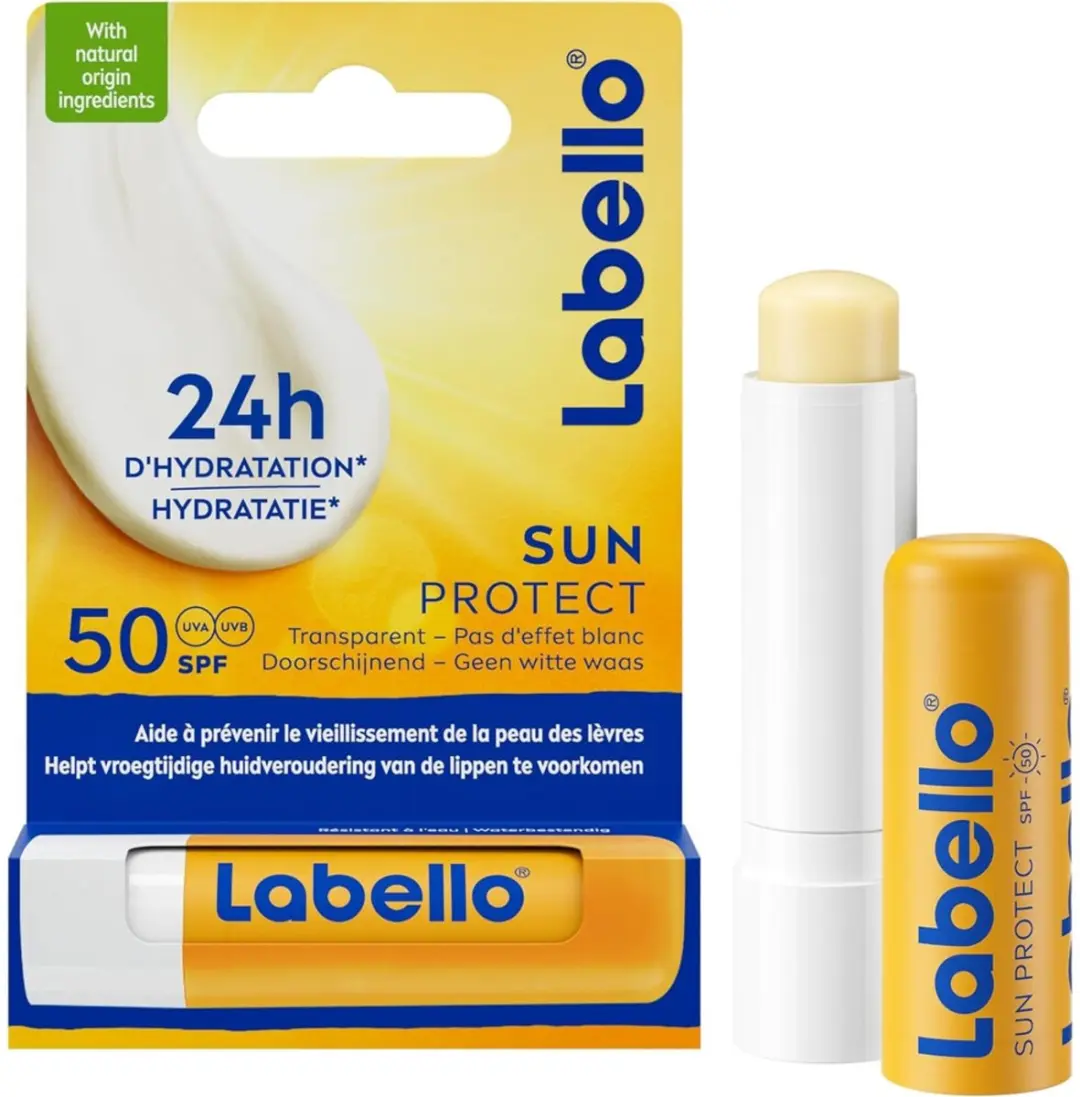 Labello Lippenbalsem Sun Protect SPF 50 - 6 Stuks