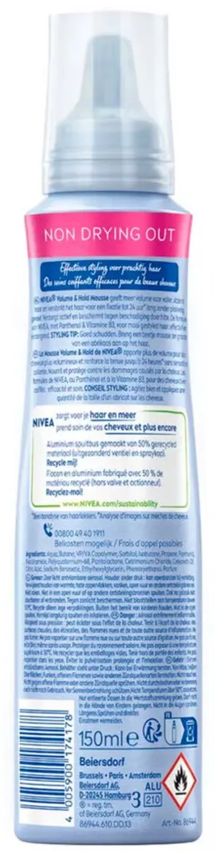 NIVEA Haarmousse Volume Care 150ml