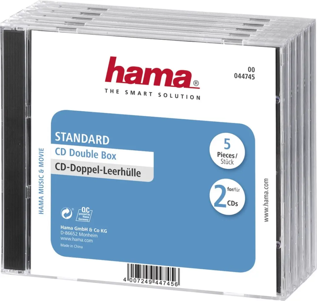 Hama CD Jewelbox 25-vakken