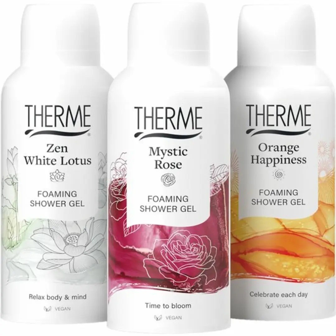 Therme Foaming Shower Favorites Geschenkset - 3 Stuks