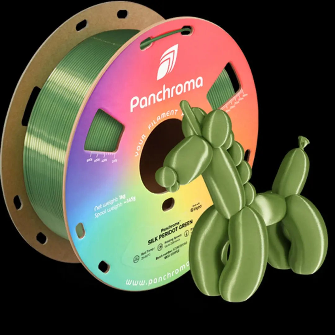 Polymaker Panchroma Silk Peridot Groen PLA 1,75mm - 1kg