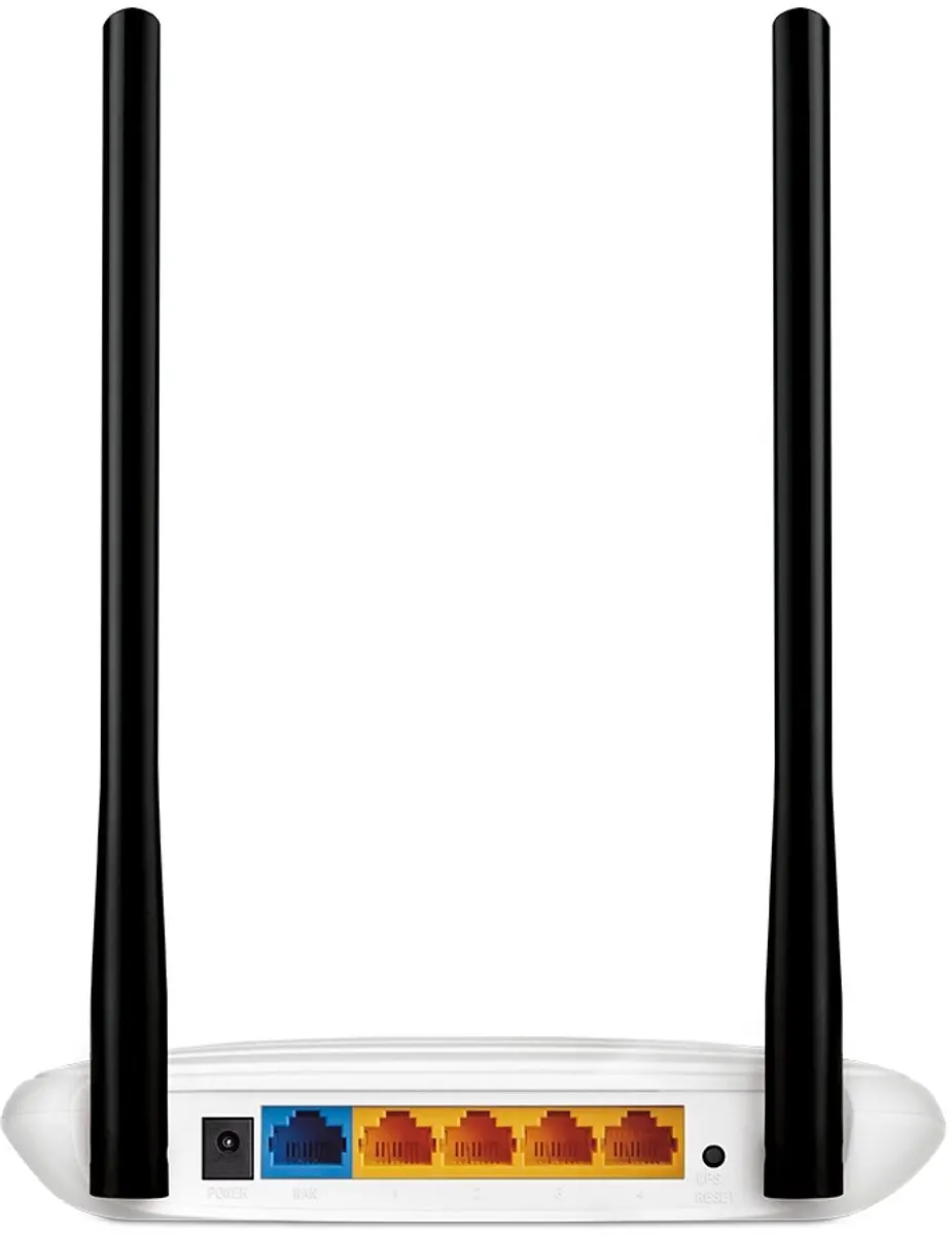 TP-Link TL-WR841N WiFi Router - 2.4GHz - 4x LAN - Wit