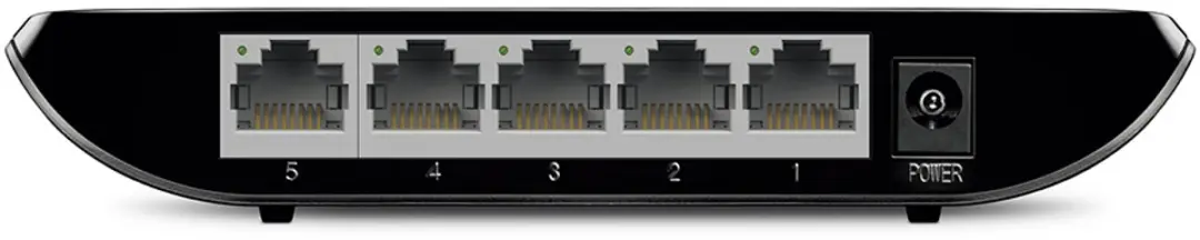 TP-Link TL-SG1005D 5-Poorts Gigabit Switch - Zwart - afbeelding 6 van 6