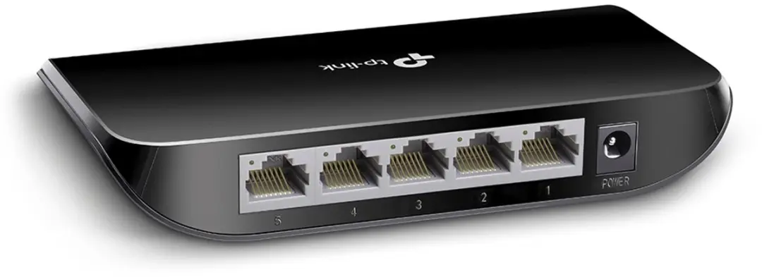 TP-Link TL-SG1005D 5-Poorts Gigabit Switch - Zwart