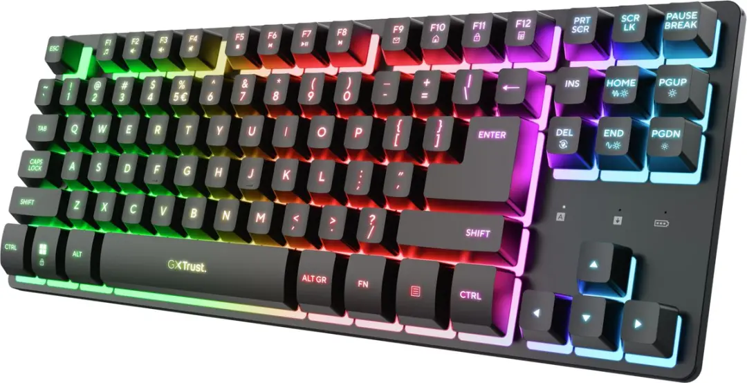 Trust GXT 831 Thado Draadloos Gaming Toetsenbord 26169 - Zwart