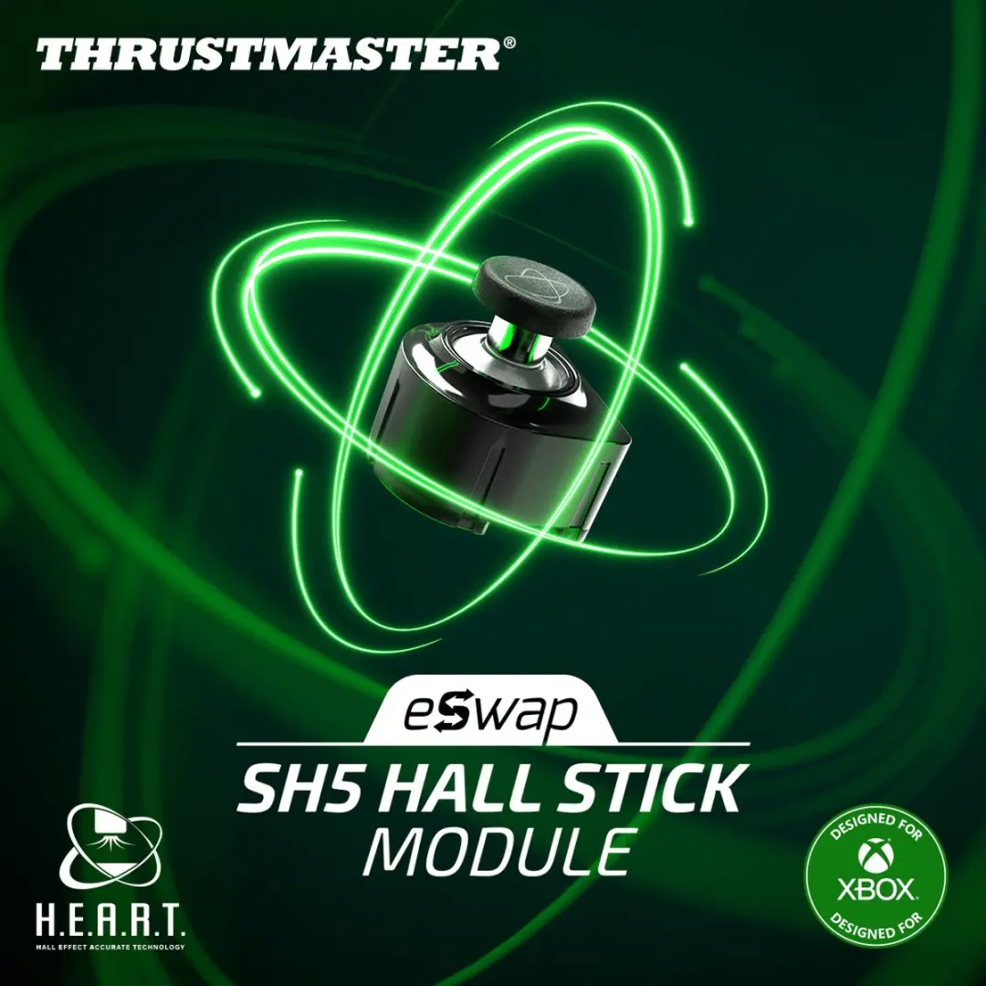 Thrustmaster ESWAP SH5 Hall Stick Module S5NXG - Zwart