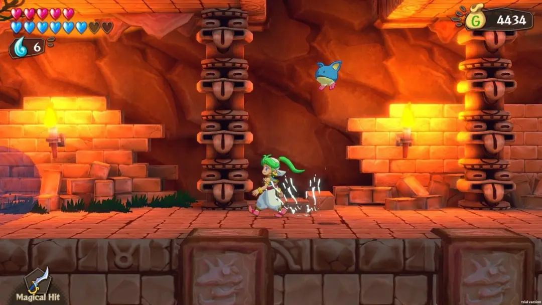 ININ Games Wonder Boy Asha in Monster World