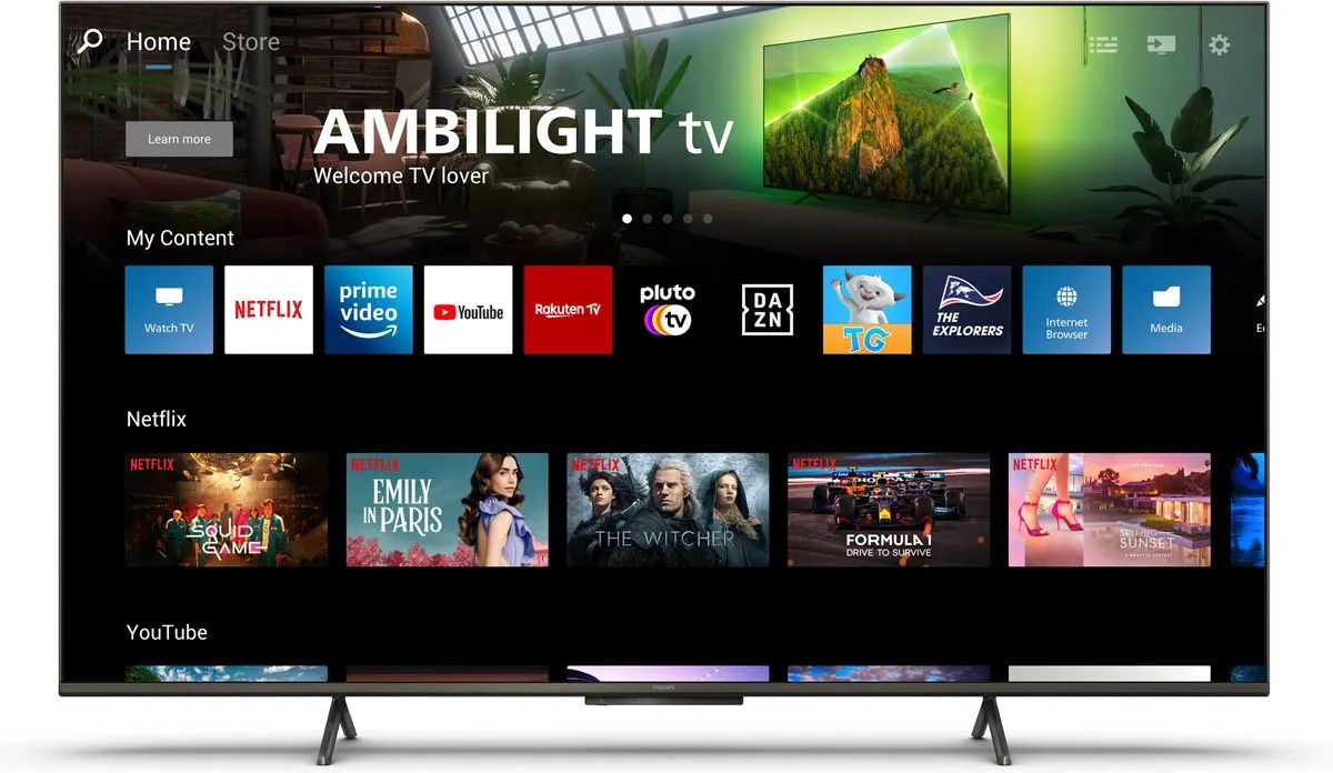 Philips 55PUS8108/12 55 inch 4K LED TV - Zwart