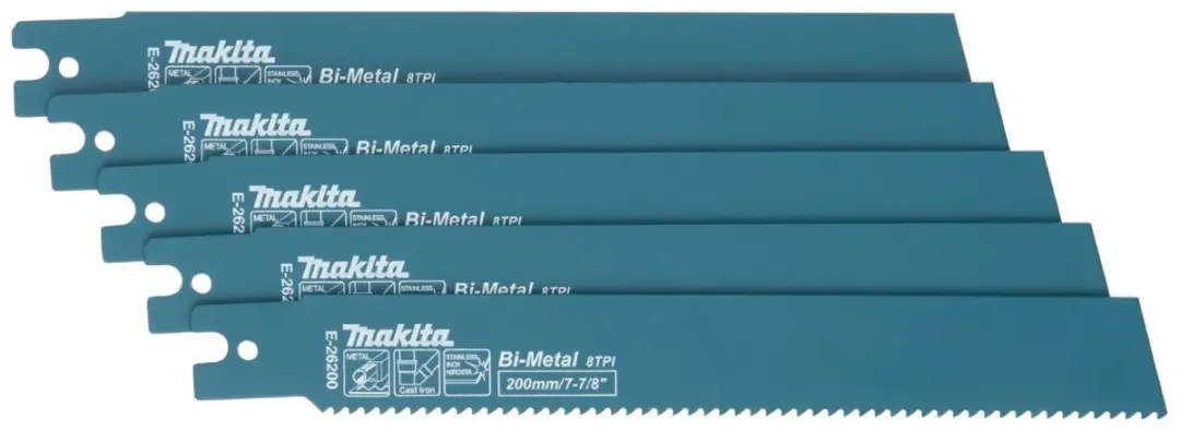 Makita E-26200 Reciprozaagblad Staal 175mm