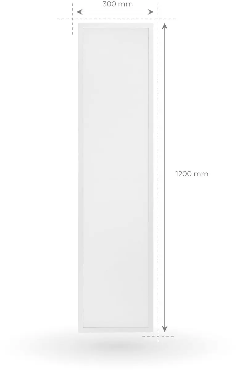 LEDVION LED Panel Dimbaar 120x30cm 36W 3000K