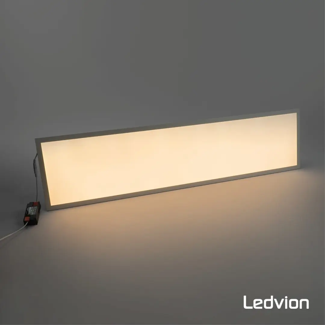 LEDVION LED Panel Dimbaar 120x30cm 36W 3000K