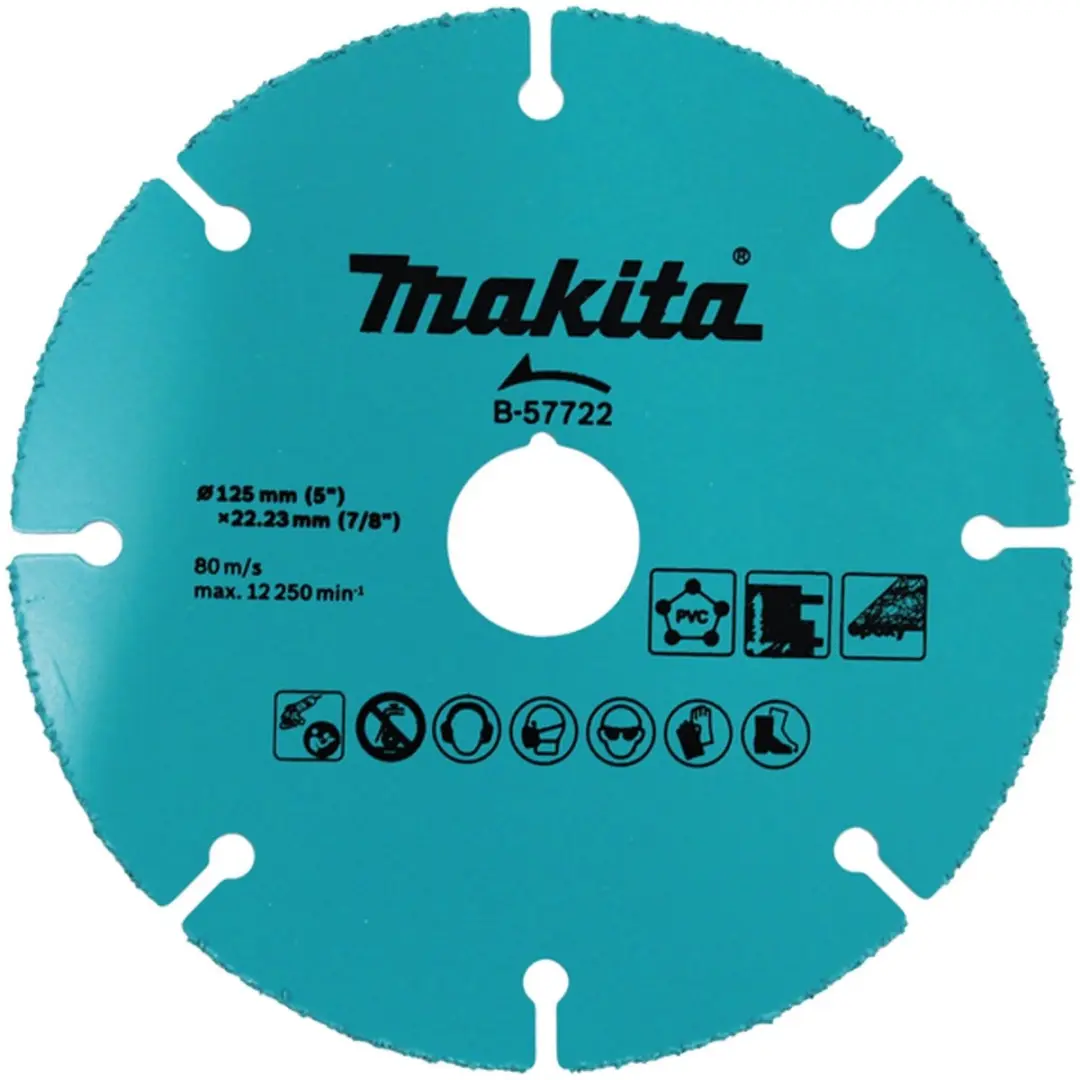Makita B-57722 Doorslijpschijf 125mm - 22,23mm as