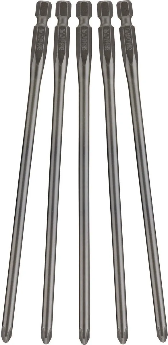 DeWalt DT20425-QZ Schroefbit Gipsplaat PH2x156mm - 5 Stuks