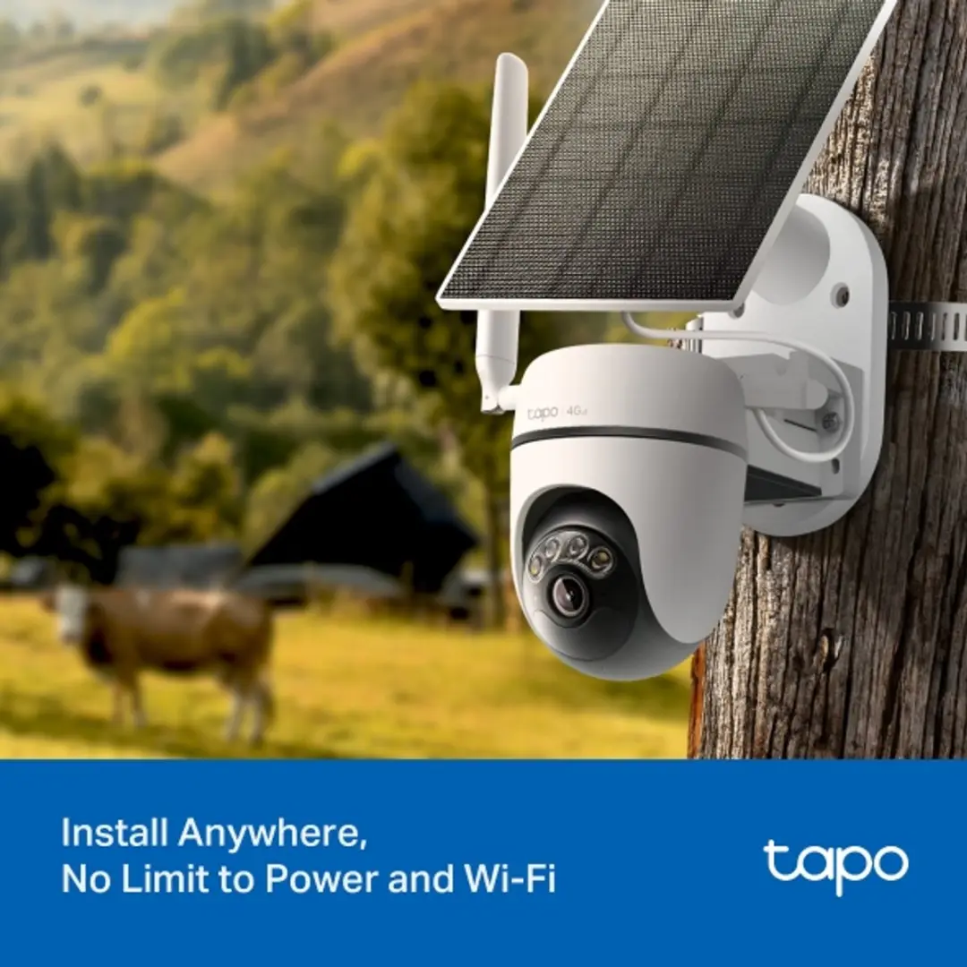 TP-Link Tapo C615G KIT Beveiligingscamera Buiten - 2K AI Tracking - Zonnepaneel