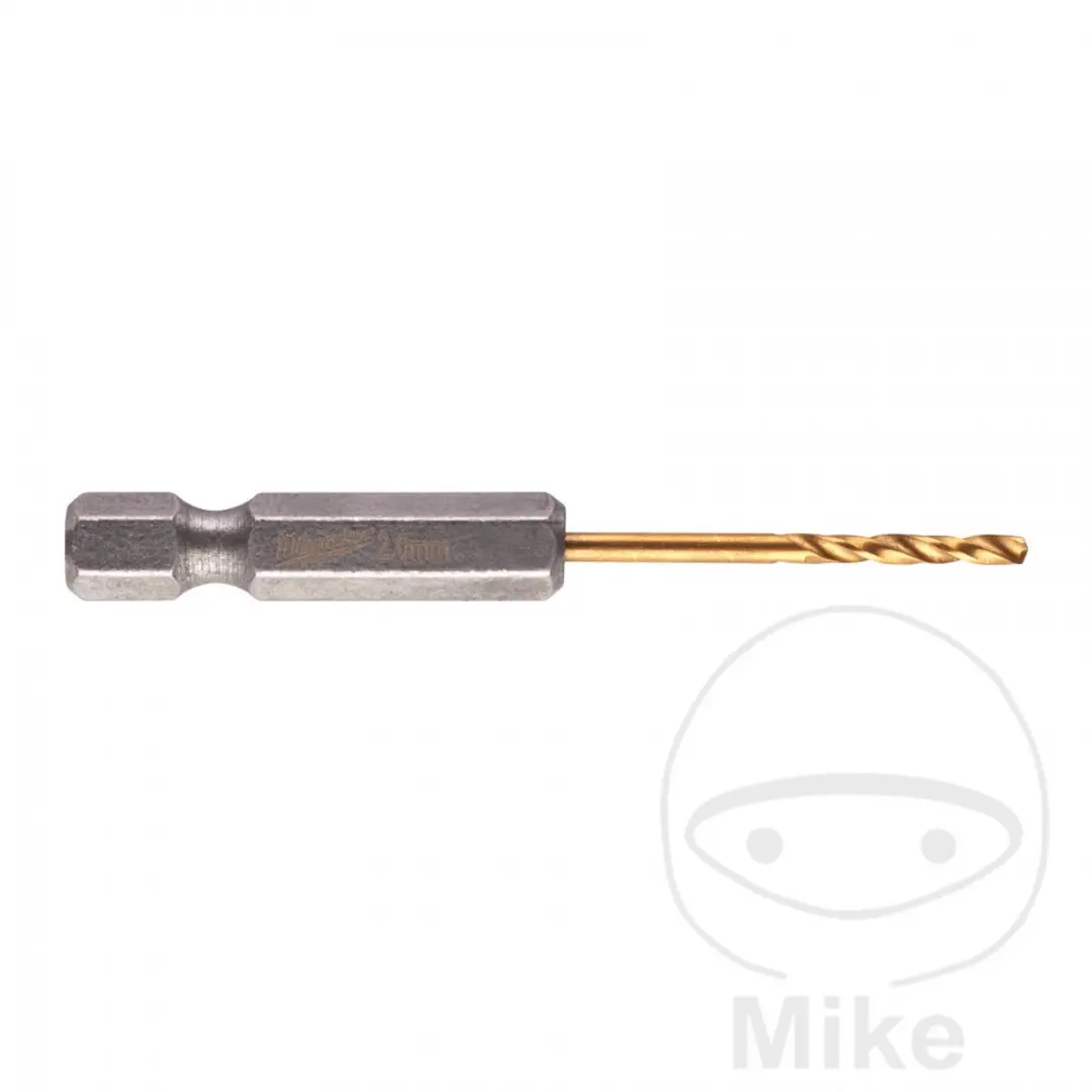 Milwaukee Metaalboor Shockwave HSS-G TiN 2mm - 2 Stuks - afbeelding 2 van 3