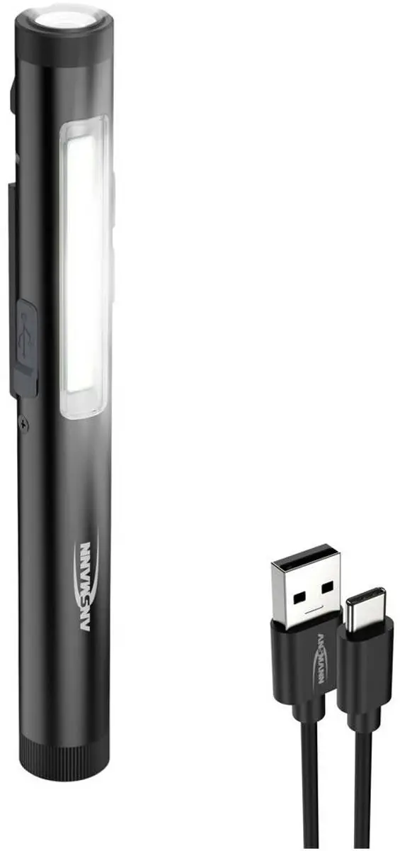 Ansmann Penlight 4in1R Accu-werklamp 600 lm - Kleurloos