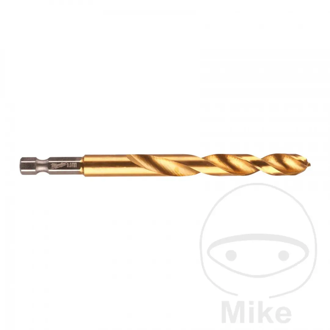 Milwaukee Metaalboor Shockwave HSS-G TiN 9mm - 48894721