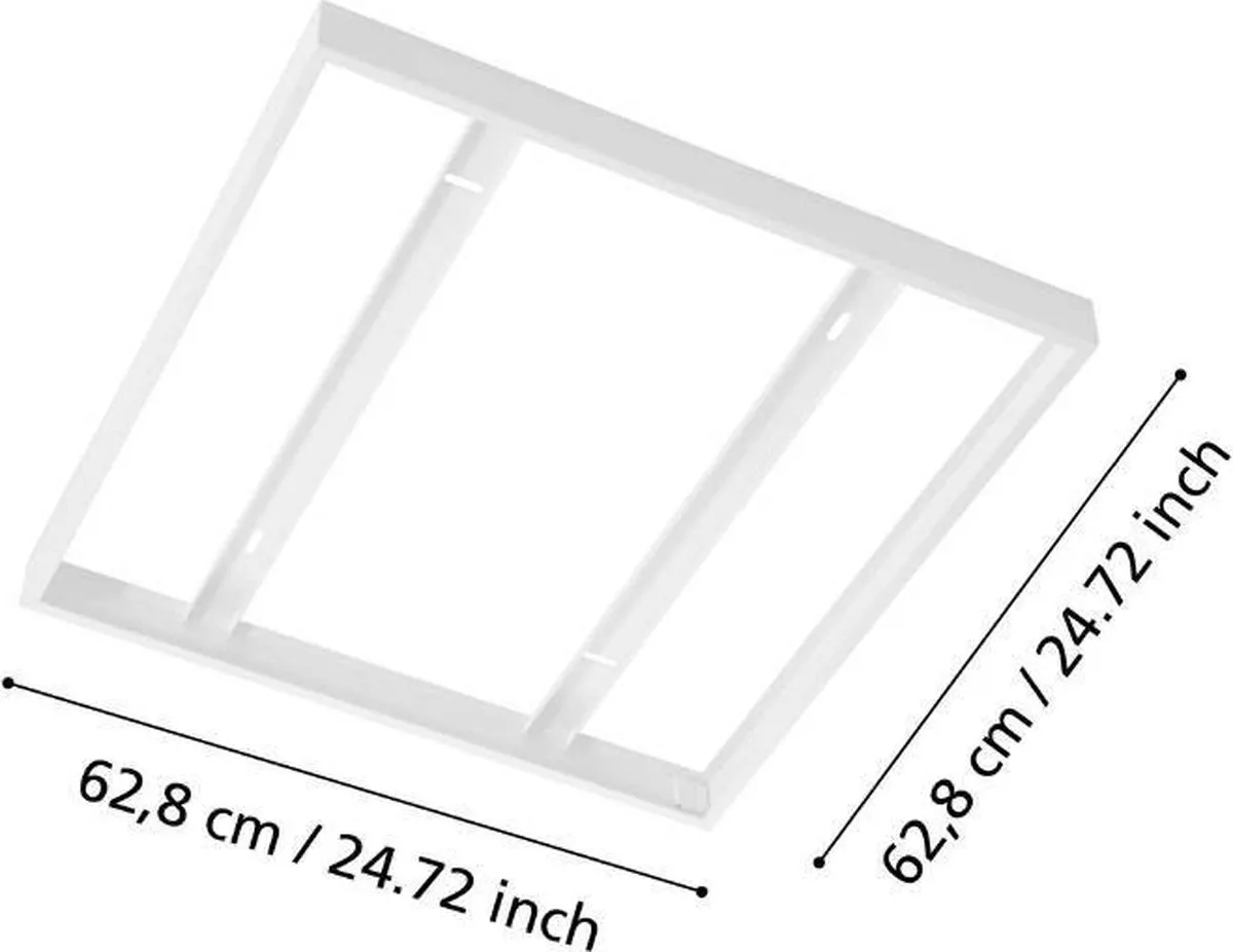 Eglo Professional Light Salobrena 1 Opbouwframe - Hanglamp - Wit